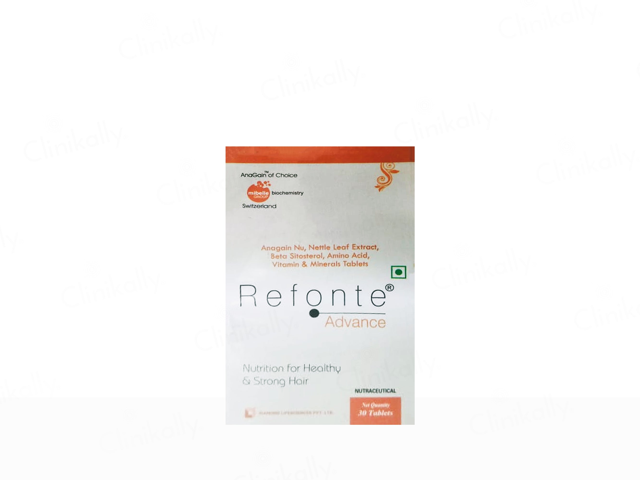 Refonte Advance Nutraceutical Tablet For Healthy & Strong Hair