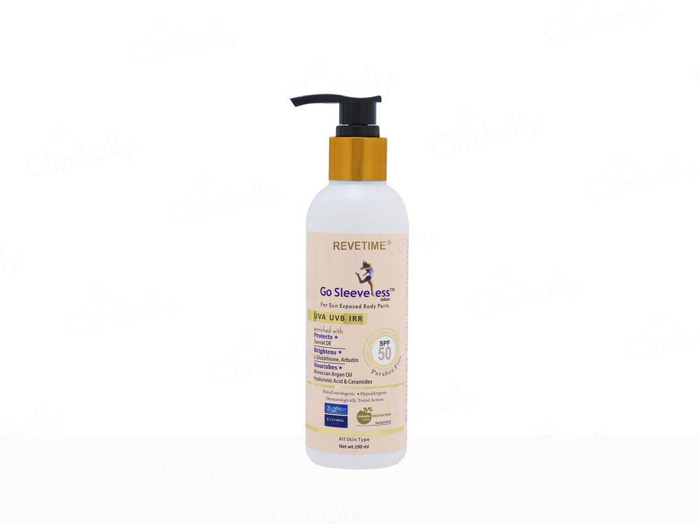 Revetime Go Sleeveless Sunscreen Body Lotion SPF 50 PA