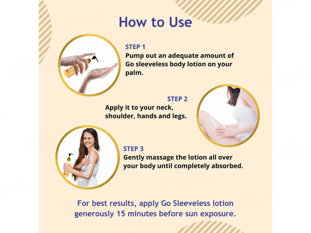 Revetime Go Sleeveless Sunscreen Body Lotion SPF 50 PA