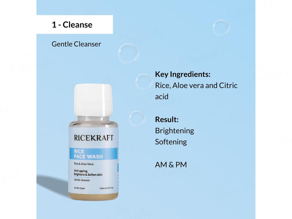 Ricekraft K-Beauty Skin Care Experience Kit