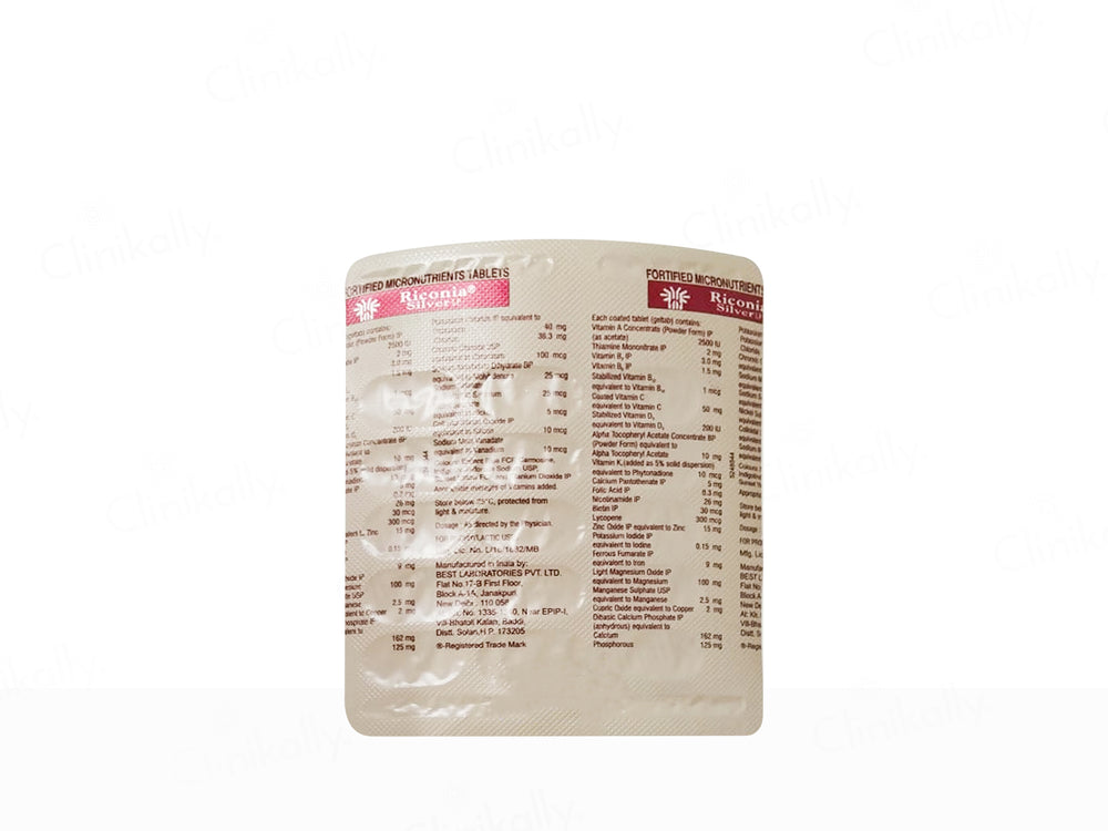 Riconia Silver LP Tablet