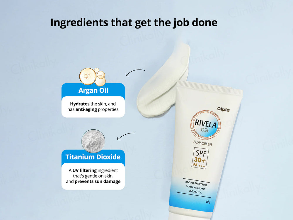 Rivela Gel Sunscreen SPF 30+ PA+++