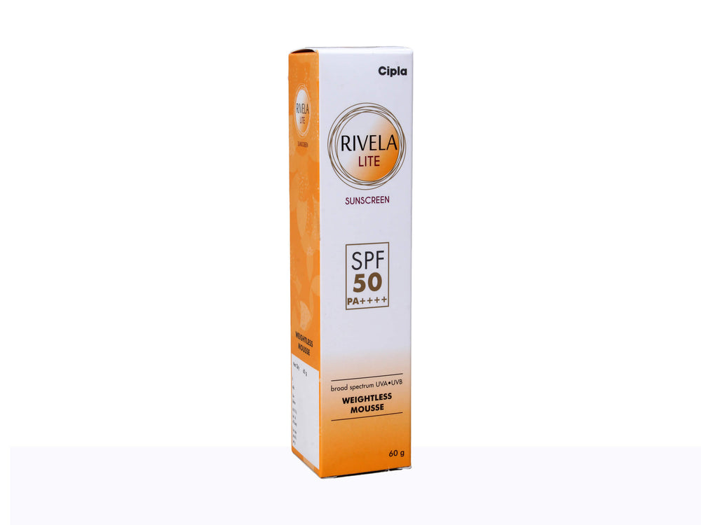 Rivela Lite Sunscreen SPF 50 PA++++ - Clinikally