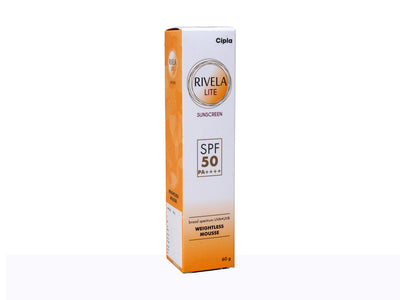 Rivela Lite Sunscreen SPF 50+ - Clinikally