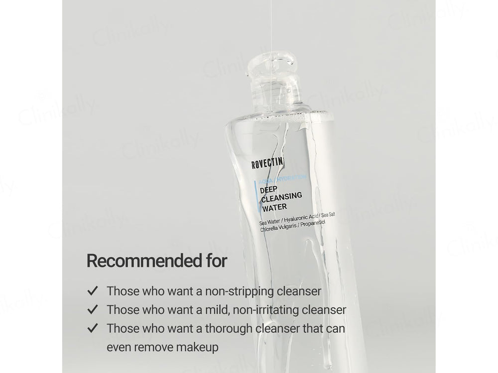 Rovectin Aqua Deep Cleansing Water