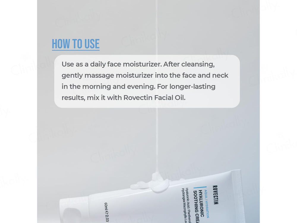 Rovectin Aqua Hyaluronic Soothing Cream