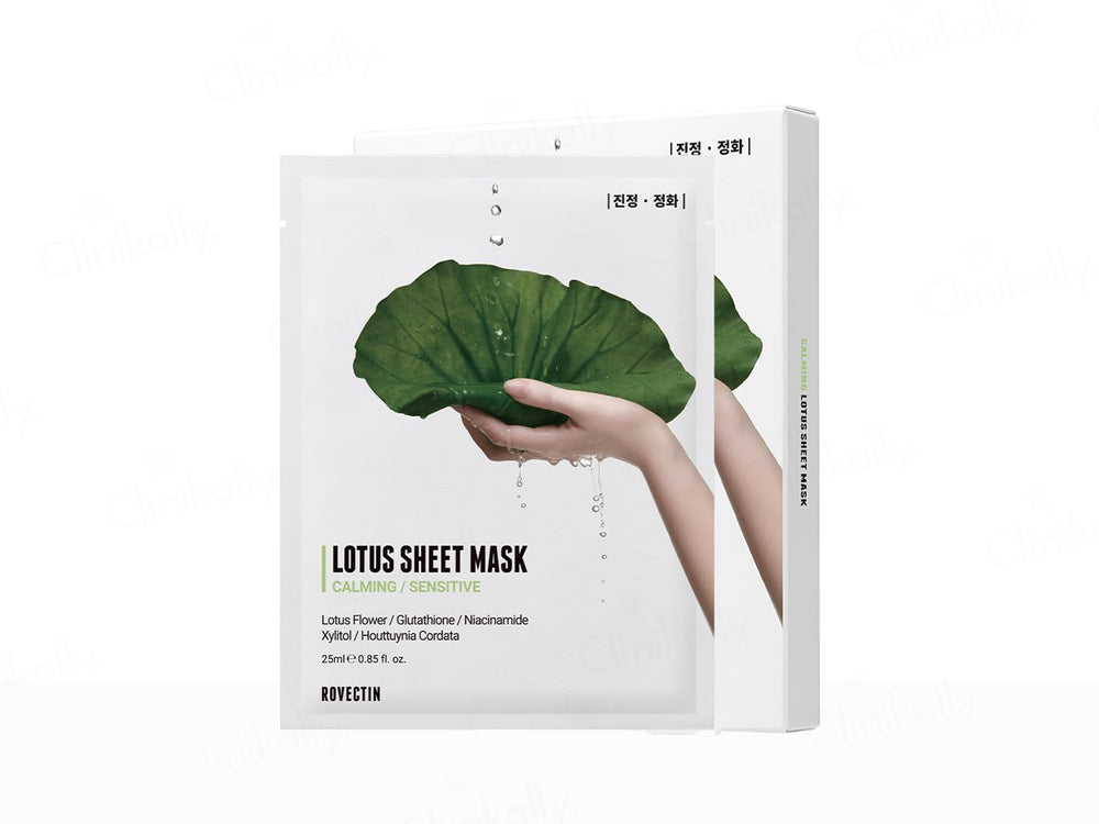 Rovectin Calming Lotus Sheet Mask
