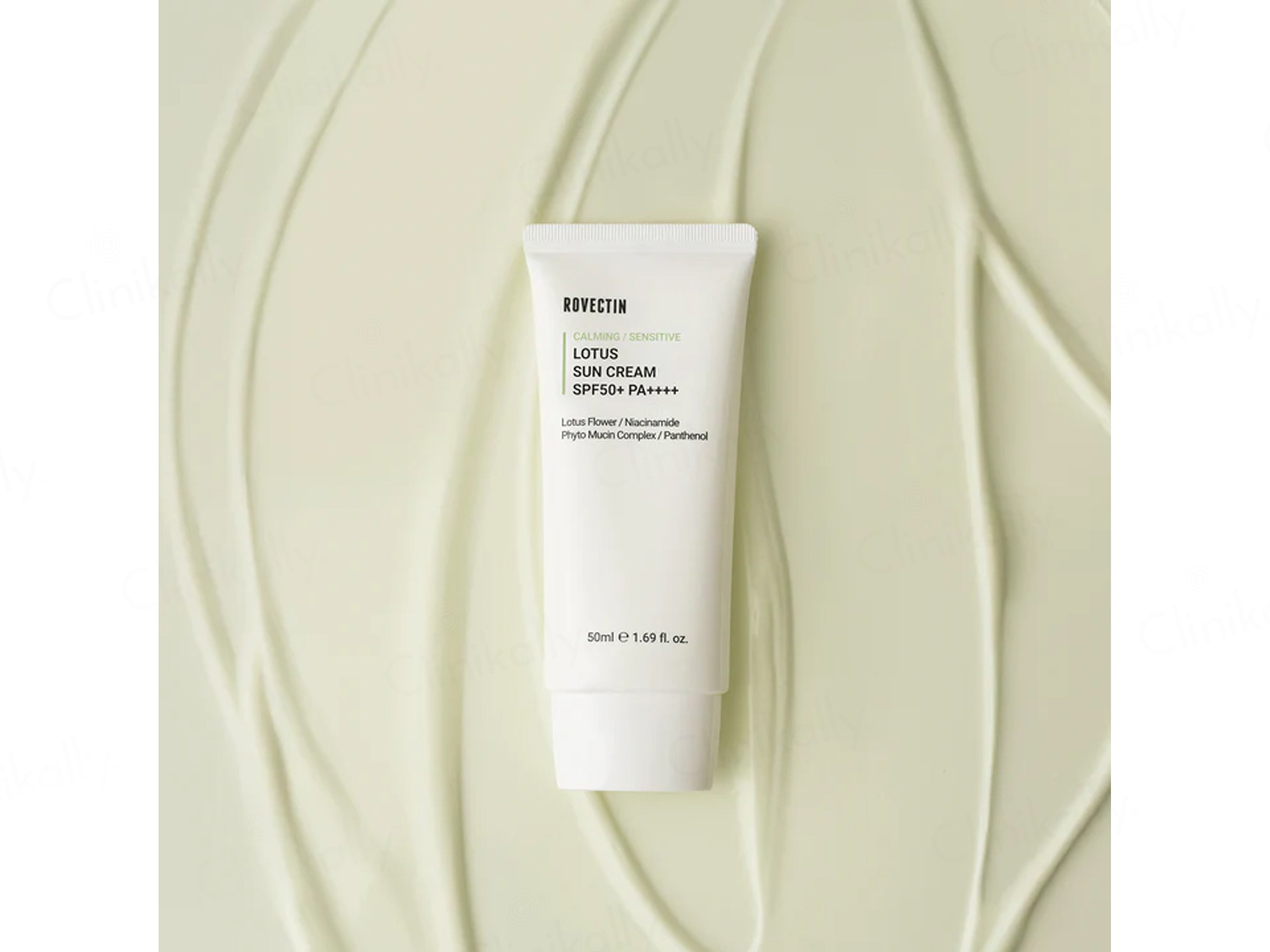 Rovectin Calming Lotus Sun Cream SPF 50+ PA++++