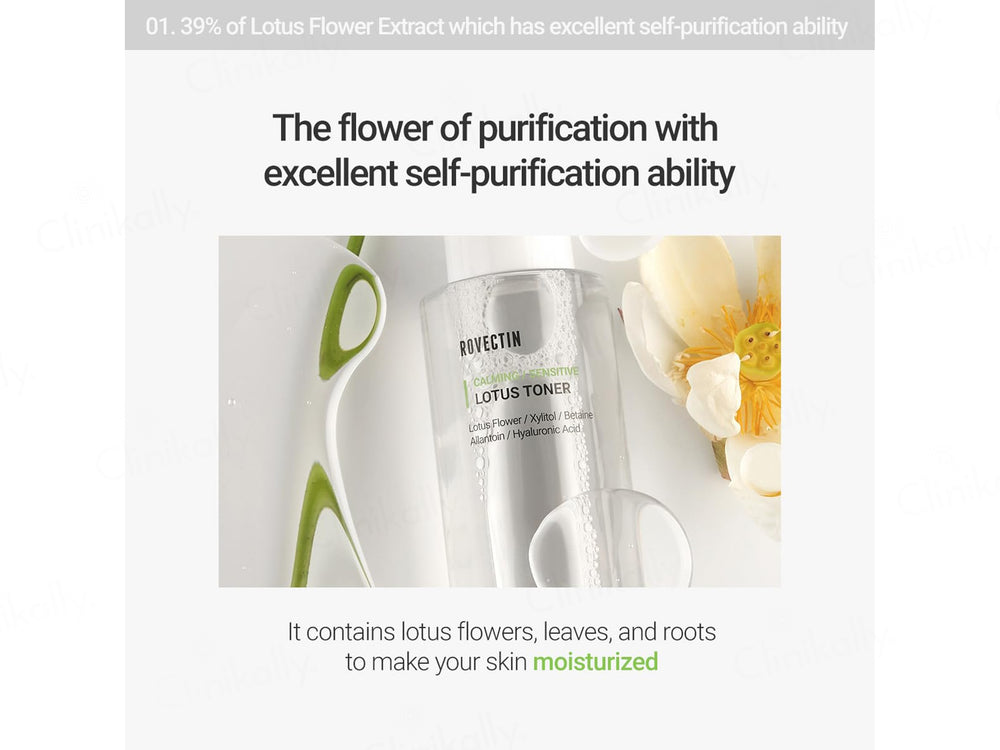 Rovectin Calming Lotus Toner