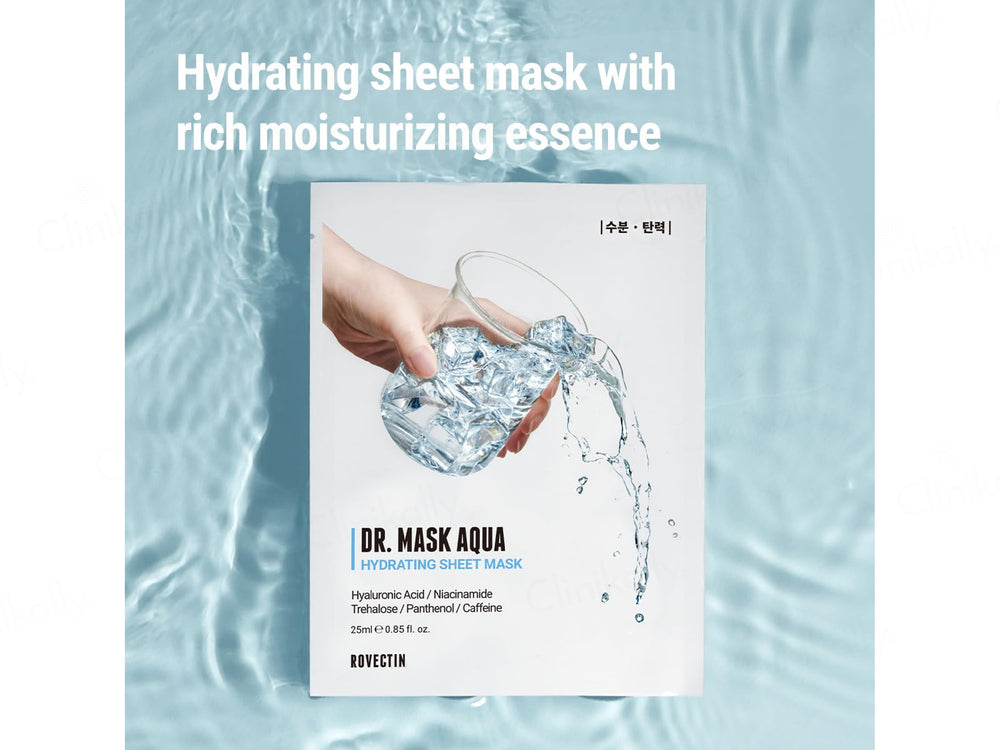 Rovectin Dr. Mask Aqua Hydrating Sheet Mask