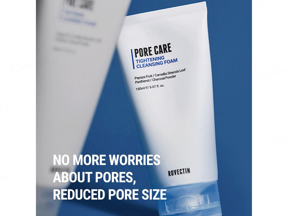 Rovectin Pore Care Tightening Cleansing Foam