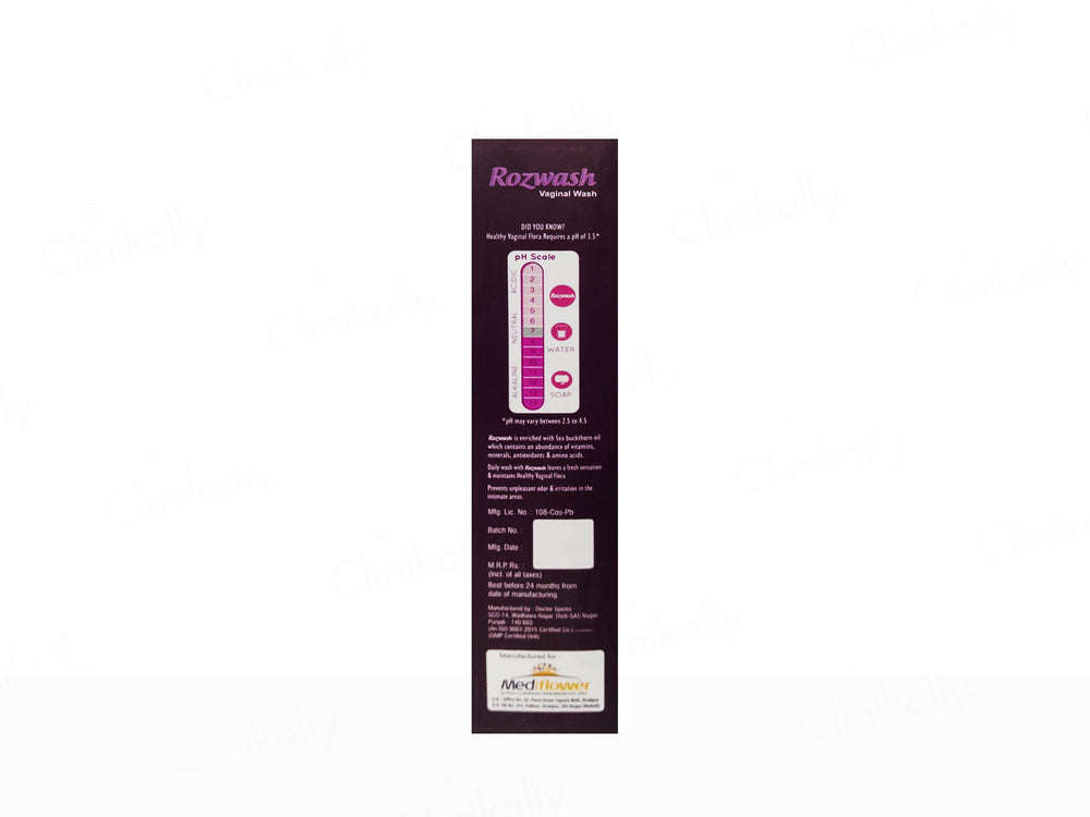 Rozwash Vaginal Intimate Wash