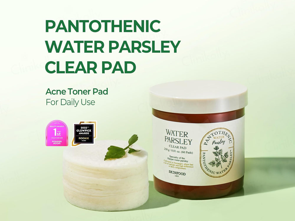 SKINFOOD Pantothenic Water Parsley Clear Pad