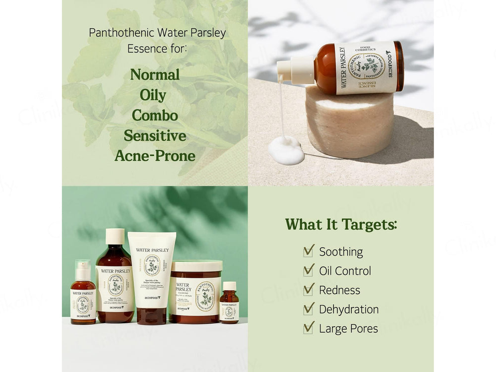 SKINFOOD Pantothenic Water Parsley Silence Essence
