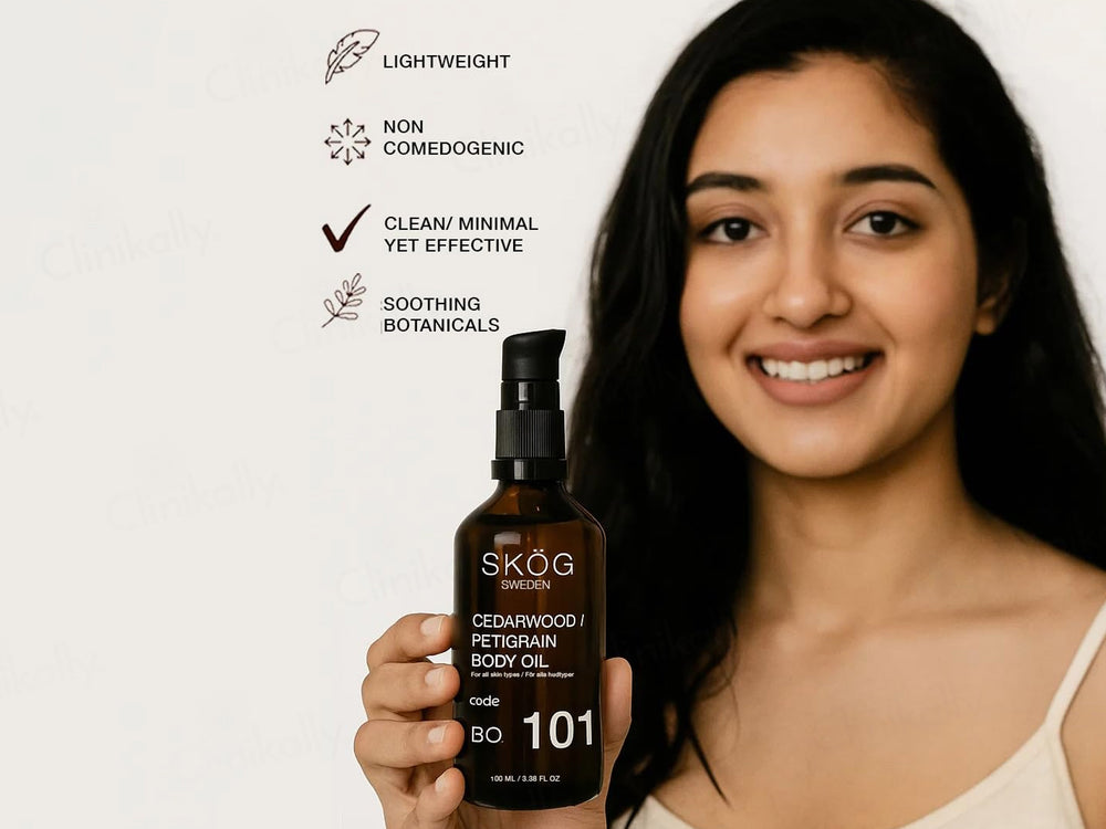 SKOG BO Cedarwood & Petitgrain Body Oil