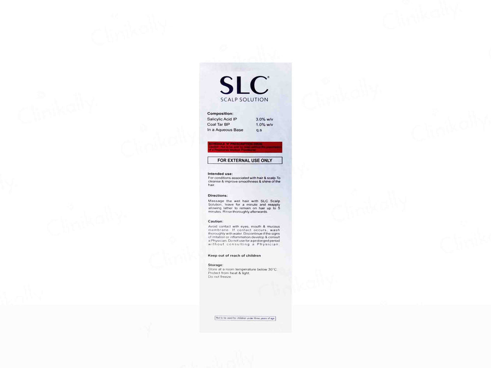 SLC Salicylic Acid & Coal Tar Scalp Solution