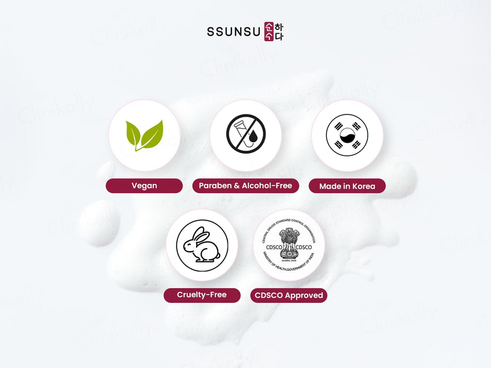 SSUNSU Water Barrier Cera Ginseng Cloud Cleanser