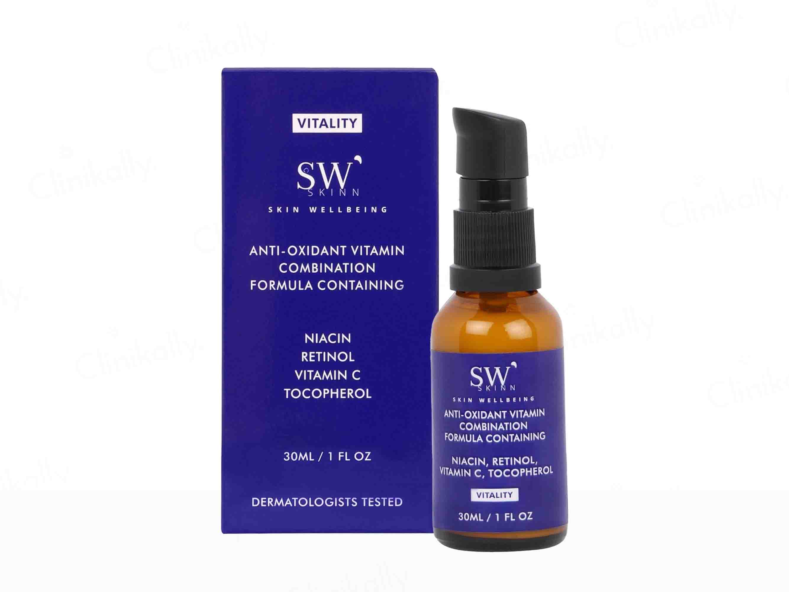 SWSKINN ViItality 4X Anti-Oxidant & Vitamin Face Serum