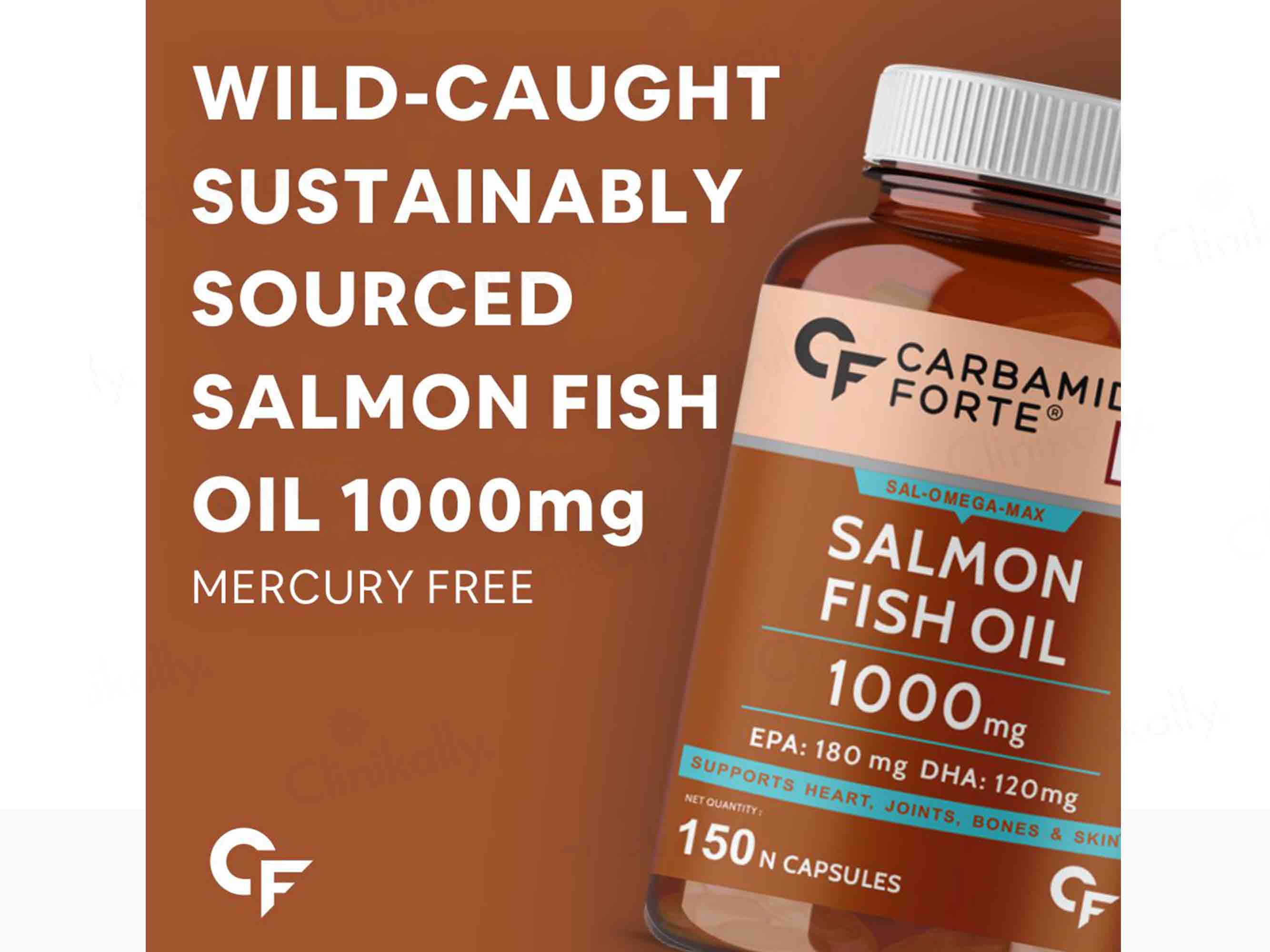 Buy Carbamide Forte Salmon Fish Oil 1000mg Capsule Online Clinikally