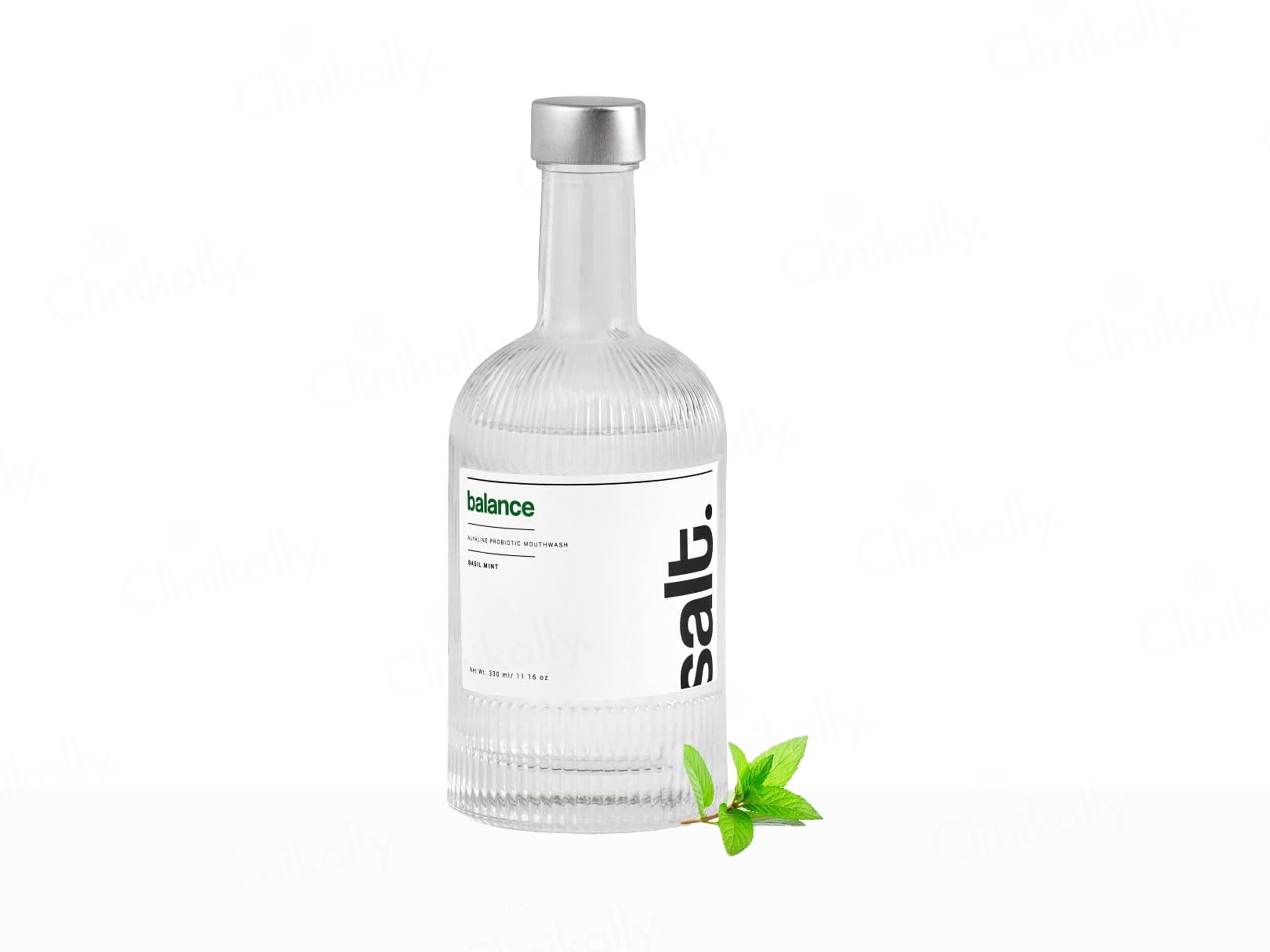 Salt. Balance Alkaline Probiotic Mouthwash - Basil Mint
