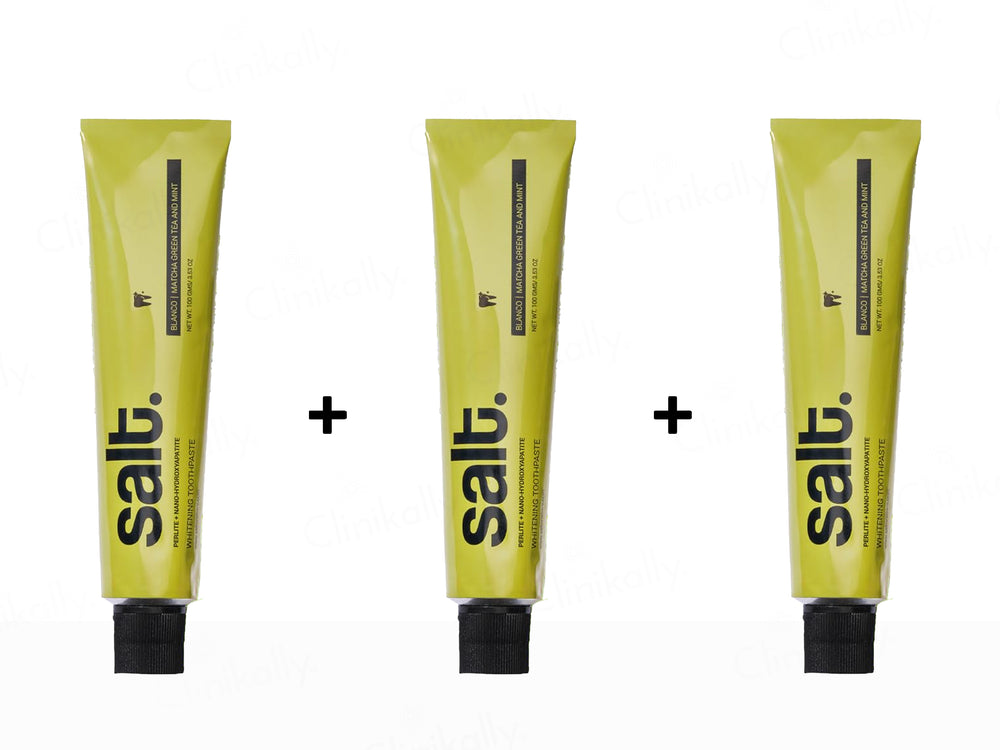 Salt. Blanco Whitening Toothpaste - Matcha Green Tea And Mint