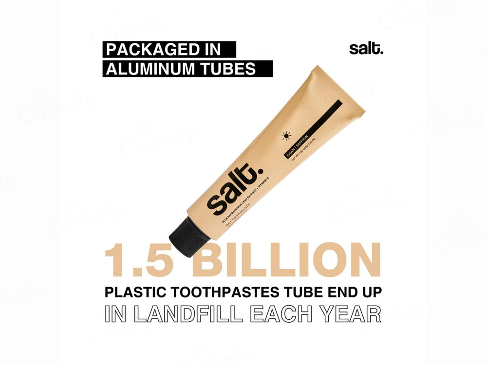 Salt. Dawn Day Toothpaste - Saffron