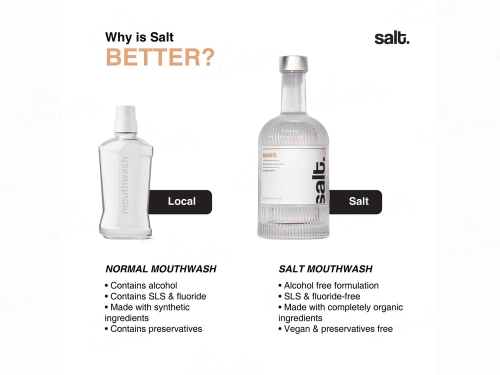 Salt. Savant Gum Protection Mouthwash - Chamomile Mint