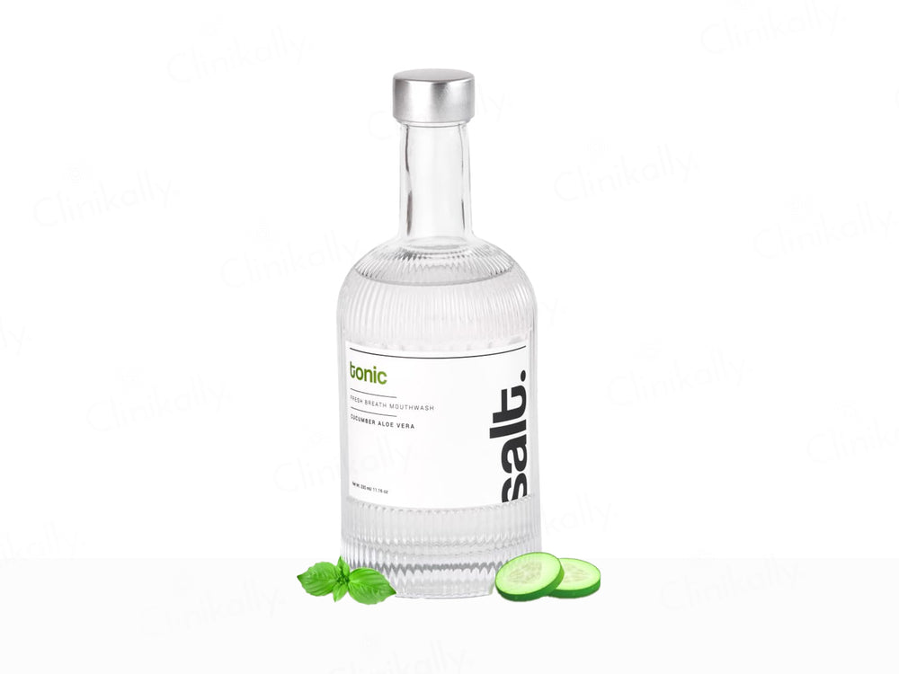 Salt. Tonic Fresh Breath Mouthwash - Cucumber Aloevera