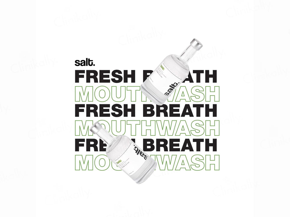 Salt. Tonic Fresh Breath Mouthwash - Cucumber Aloevera