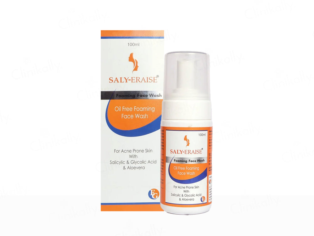 Saly Eraise Oil Free Foaming Face Wash