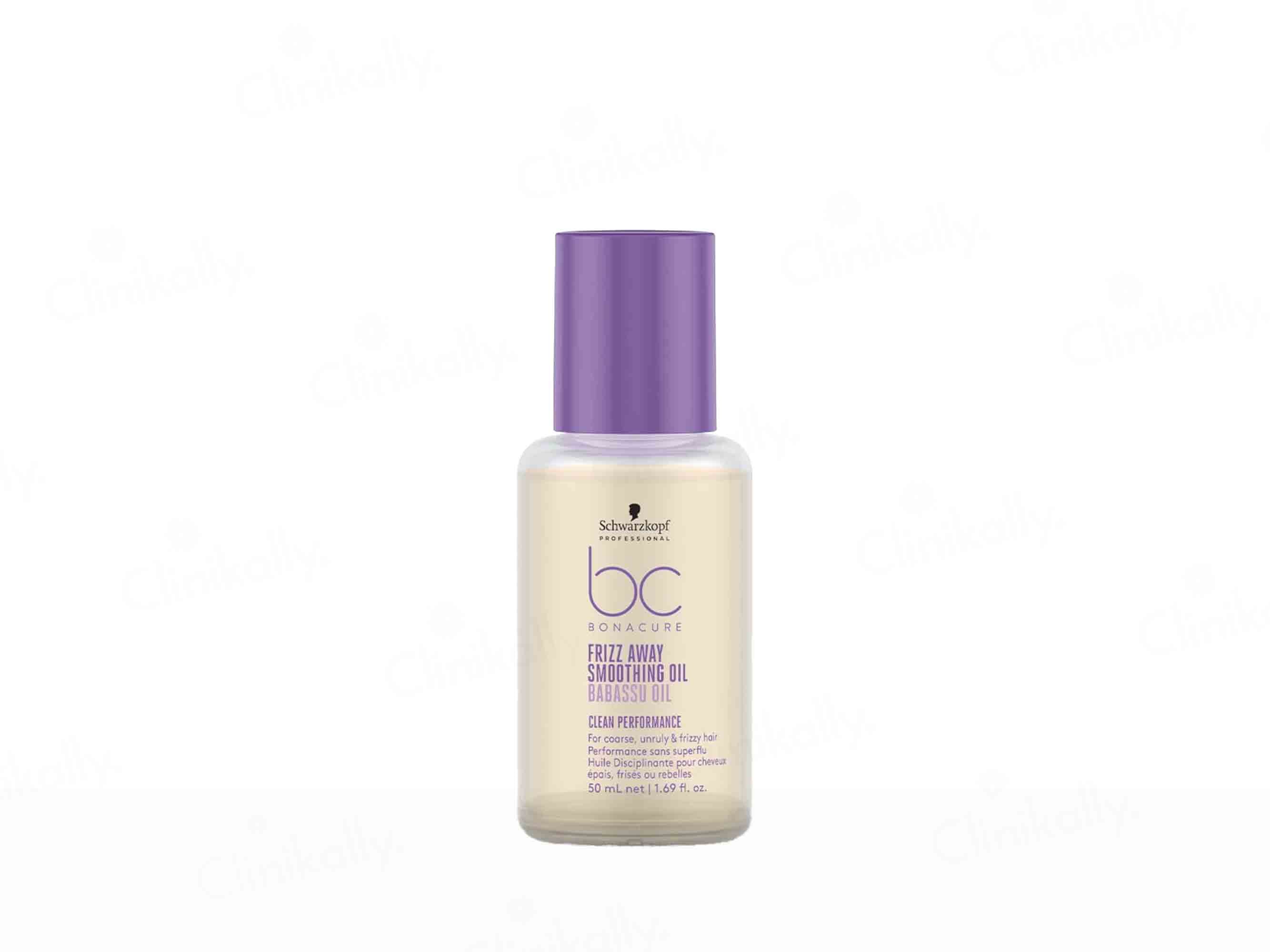 Schwarzkopf Professional BC Bonacure Frizz Away Smoothing Hair Oil