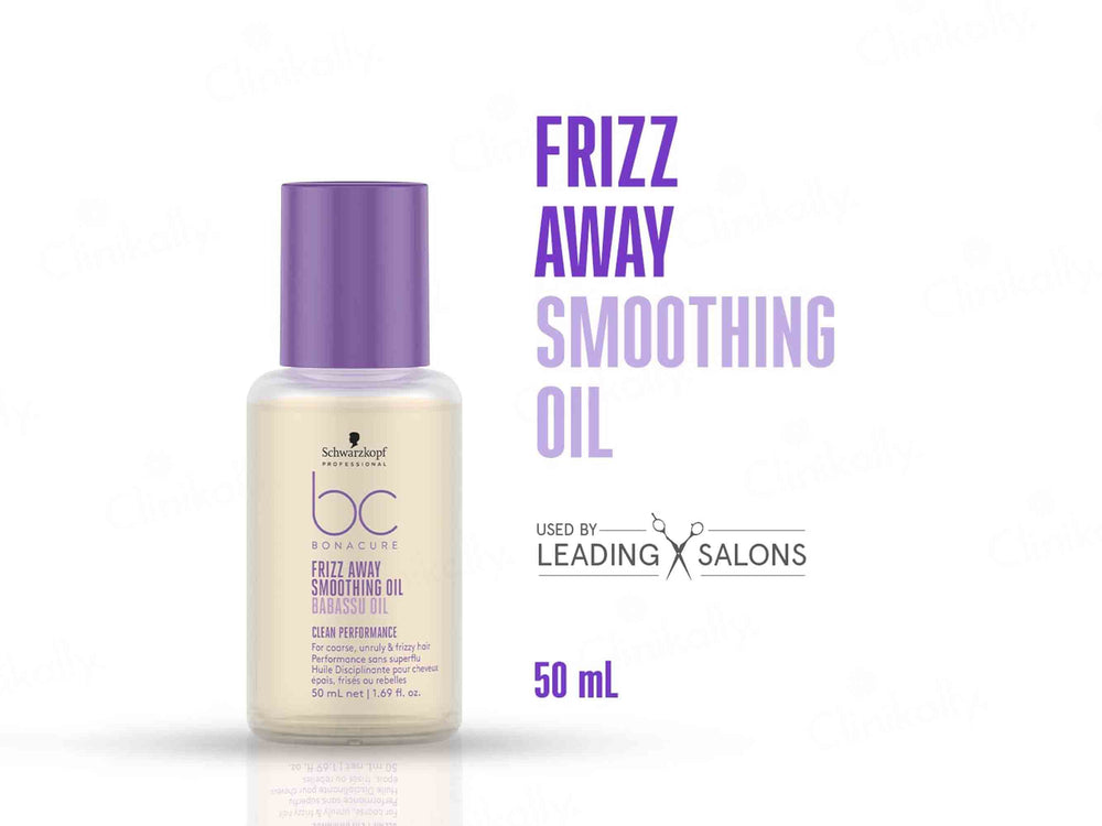 Schwarzkopf Professional BC Bonacure Frizz Away Smoothing Hair Oil
