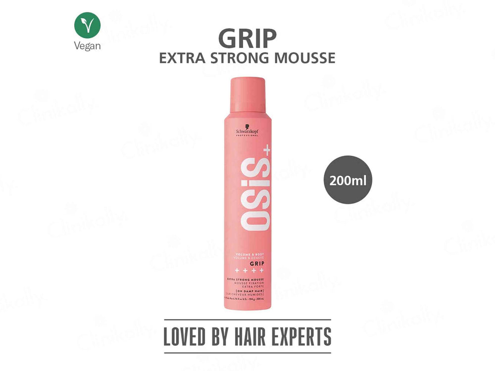 Schwarzkopf Professional OSiS+ Grip Extra Strong Hair Styling Mousse