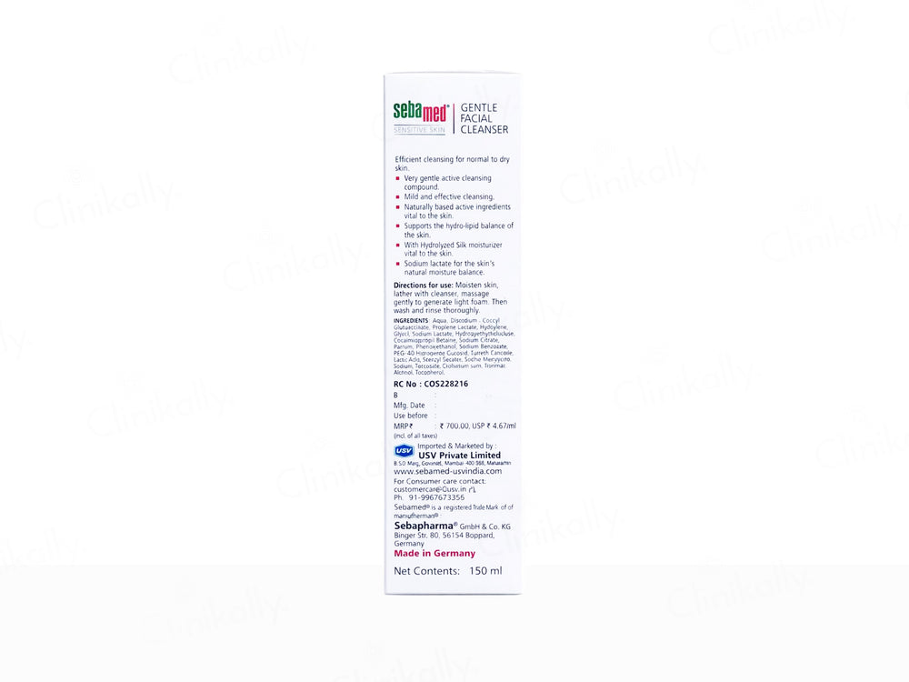 Sebamed Gentle Facial Cleanser For Normal To Dry Skin