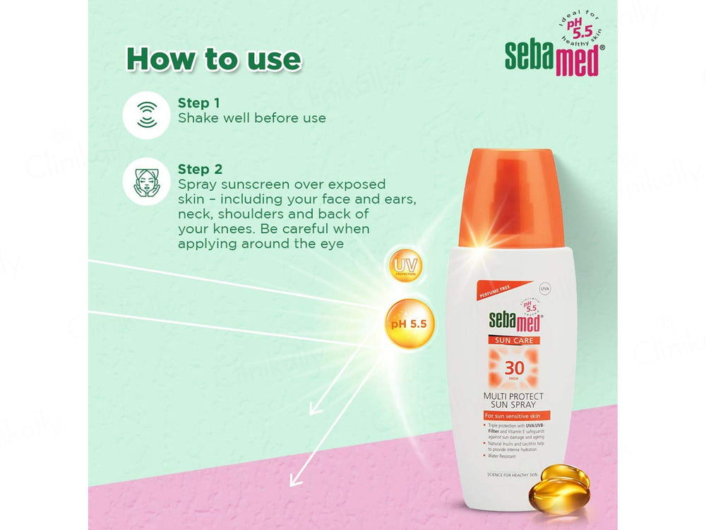 Sebamed Sun Care Multi Protect Sunscreen Lotion SPF 30 For Sun Sensitive Skin