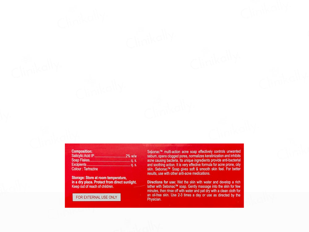 Sebonac Multi-Action Acne Medicated Soap