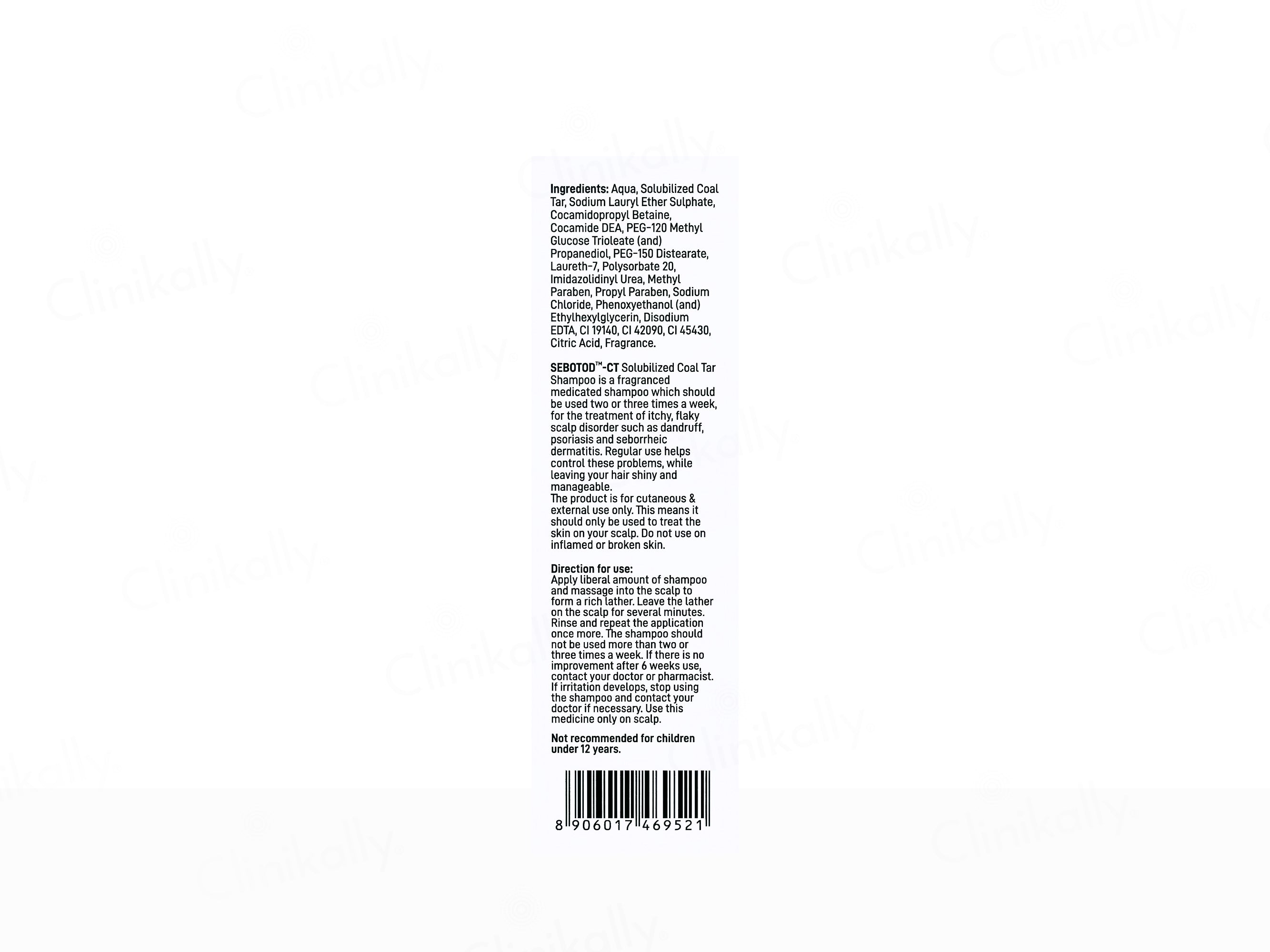 Sebotod CT Shampoo