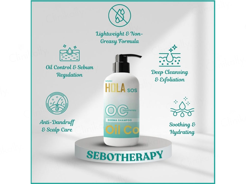 SelfySkin Hola SOS OC Sebotherapy Oil Control Derma Shampoo