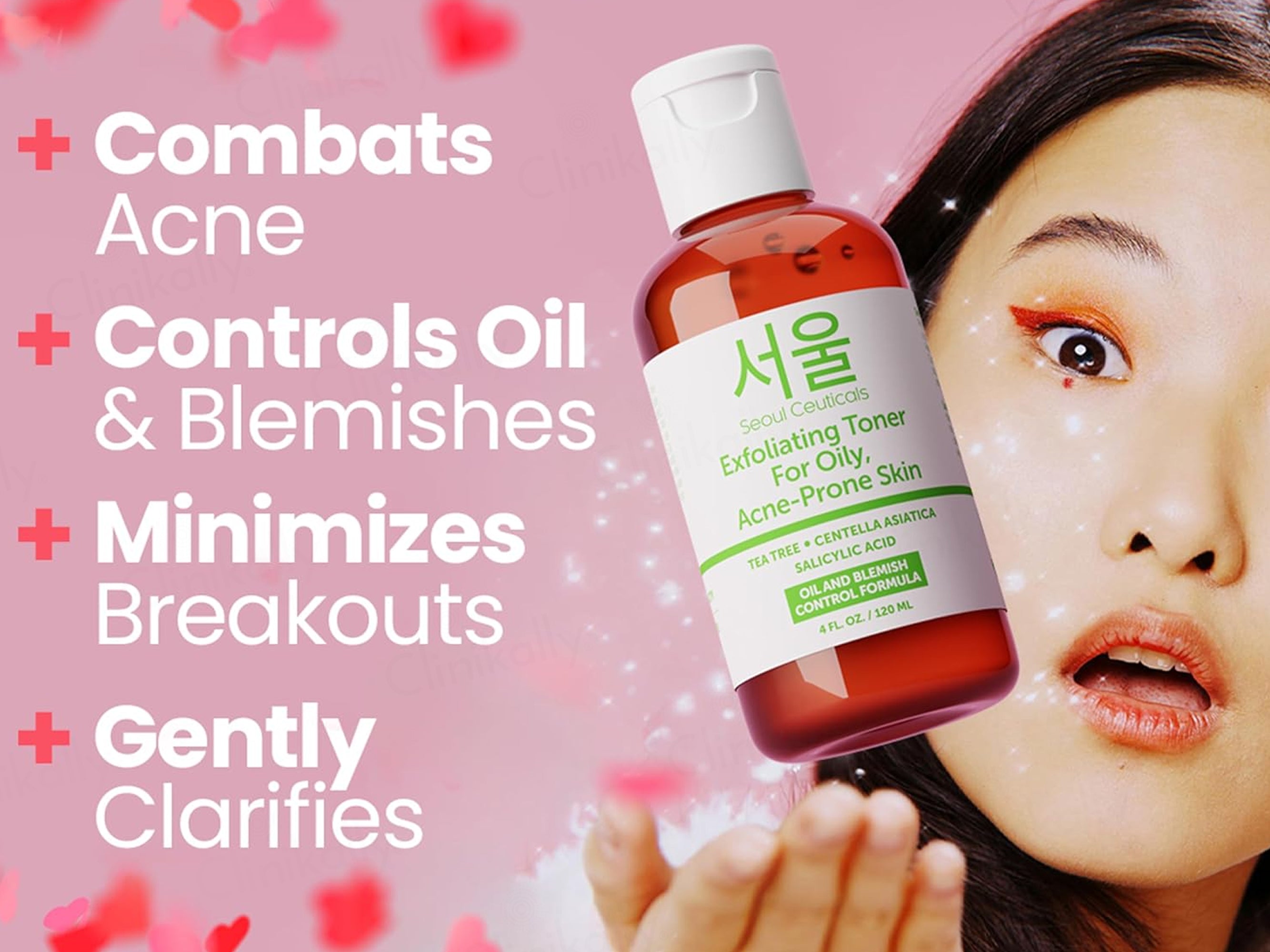 SeoulCeuticals Exfoliating Toner For Oily Acne-Prone Skin