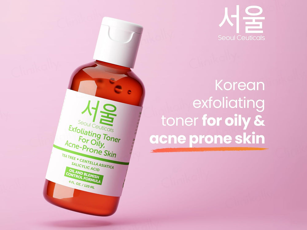 SeoulCeuticals Exfoliating Toner For Oily Acne-Prone Skin