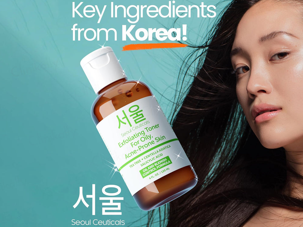 SeoulCeuticals Exfoliating Toner For Oily Acne-Prone Skin