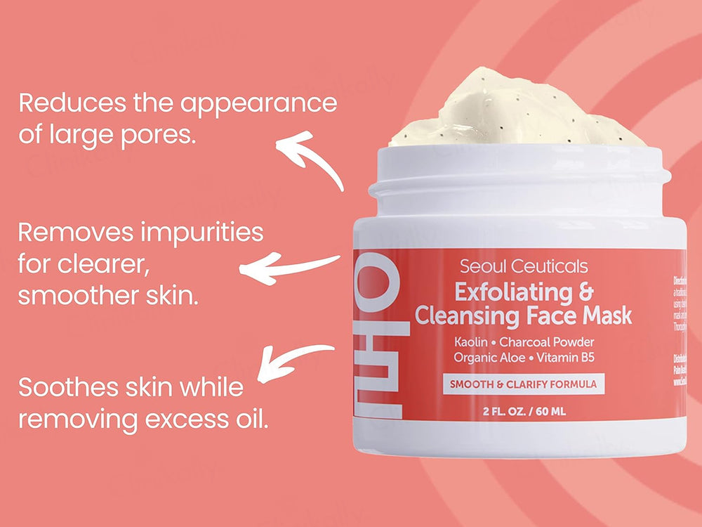 SeoulCeuticals Exfoliating & Cleansing Face Mask