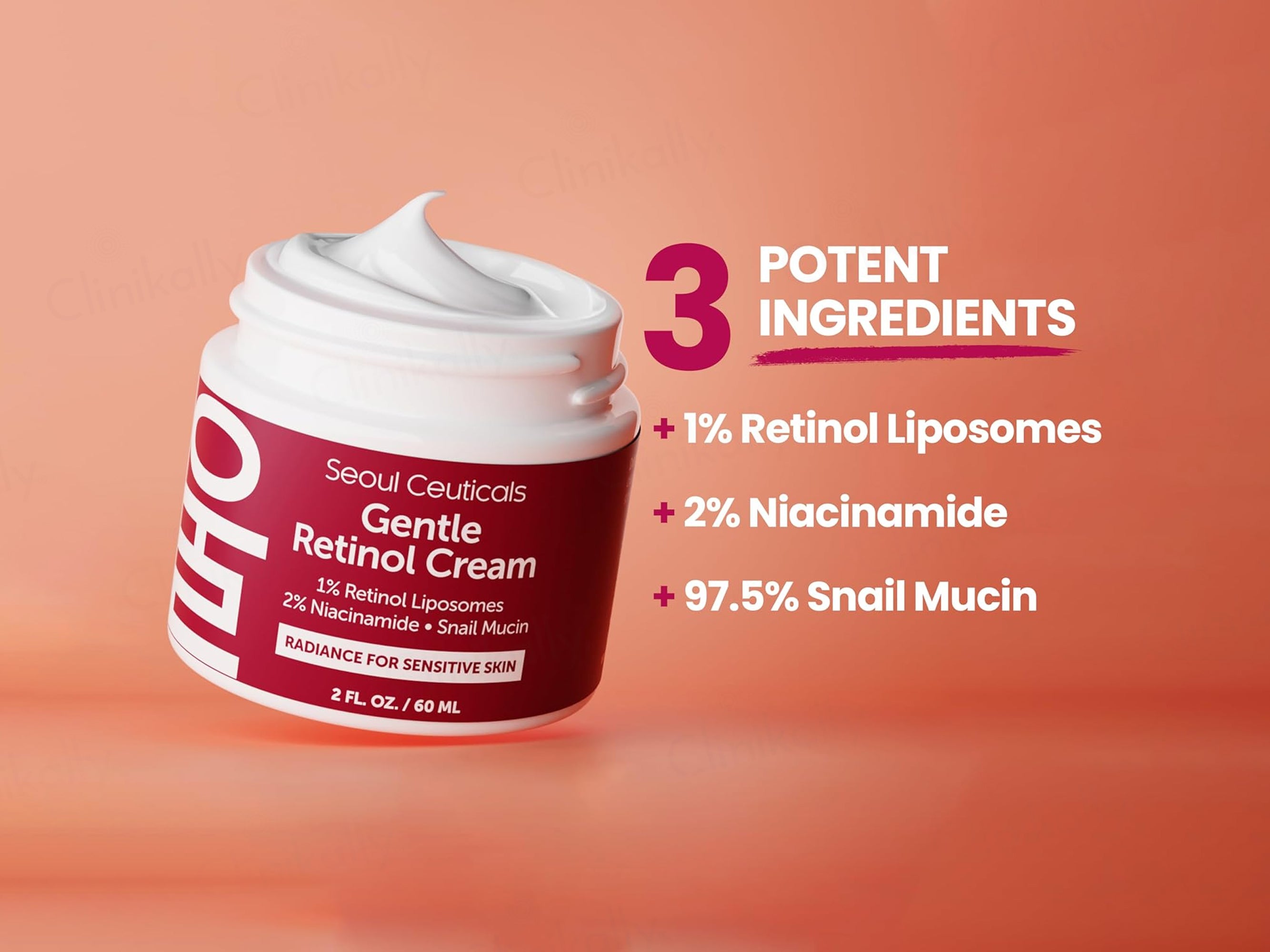 SeoulCeuticals Gentle Retinol Cream For Sensitive Skin