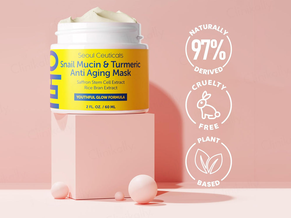SeoulCeuticals Snail Mucin & Turmeric Anti Aging Mask