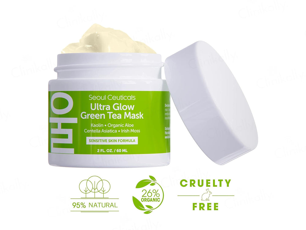 SeoulCeuticals Ultra Glow Green Tea Mask