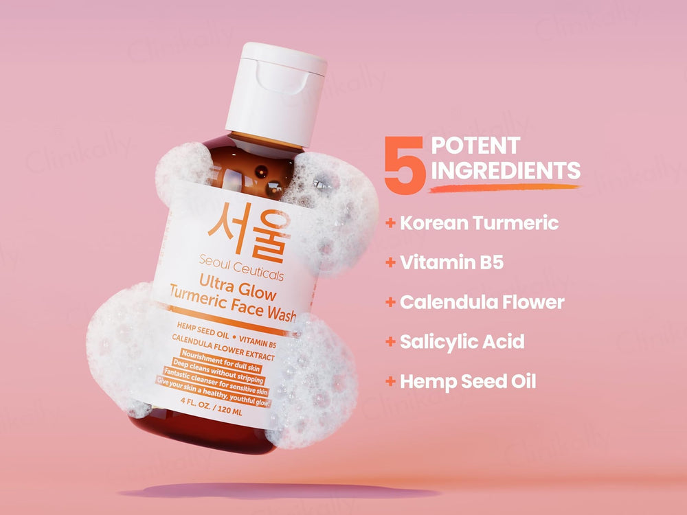 SeoulCeuticals Ultra Glow Turmeric Face Wash