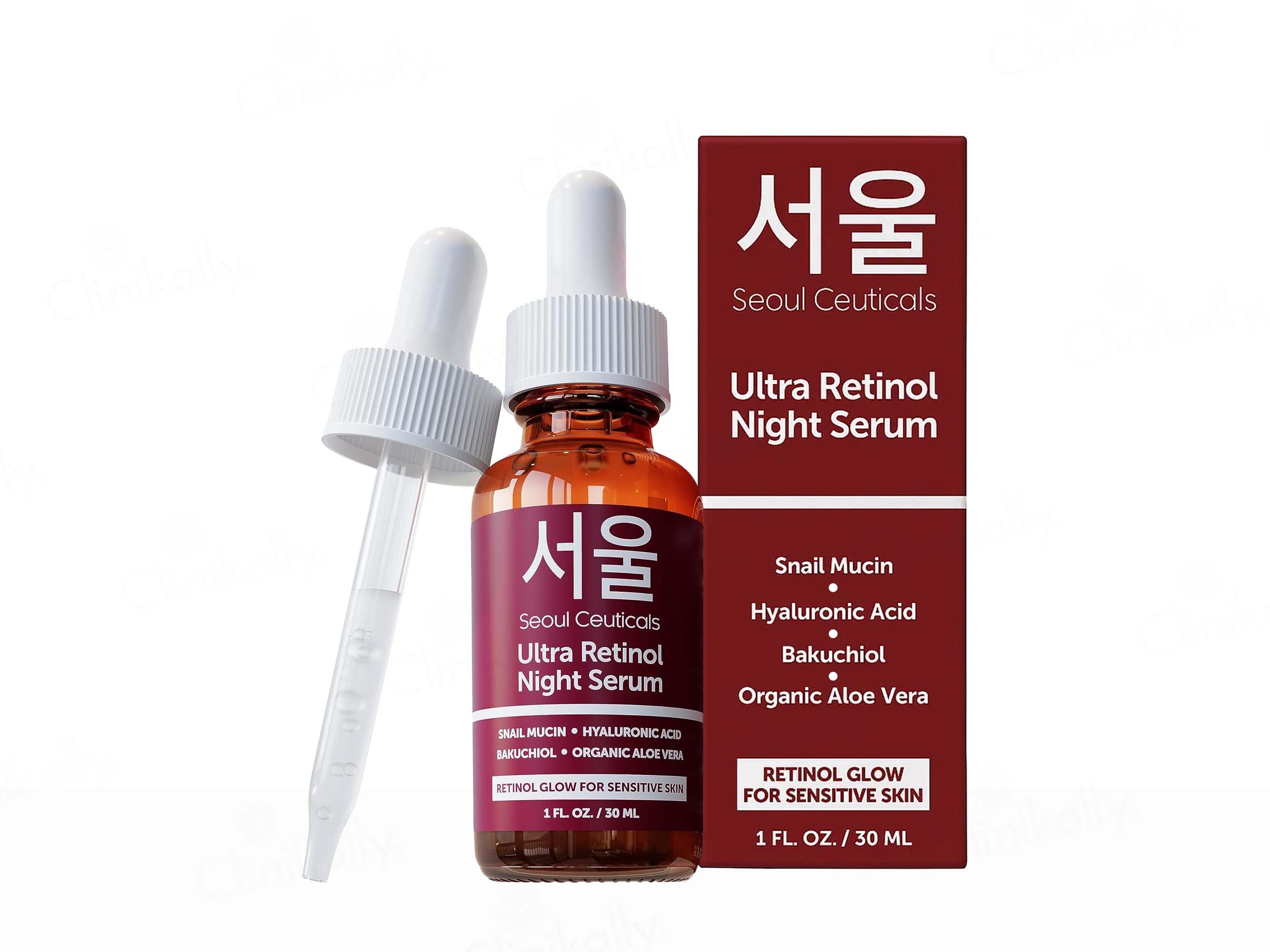 SeoulCeuticals Ultra Retinol Night Face Serum For Sensitive Skin