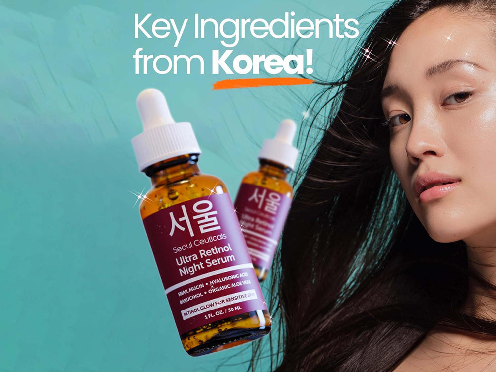 SeoulCeuticals Ultra Retinol Night Face Serum For Sensitive Skin