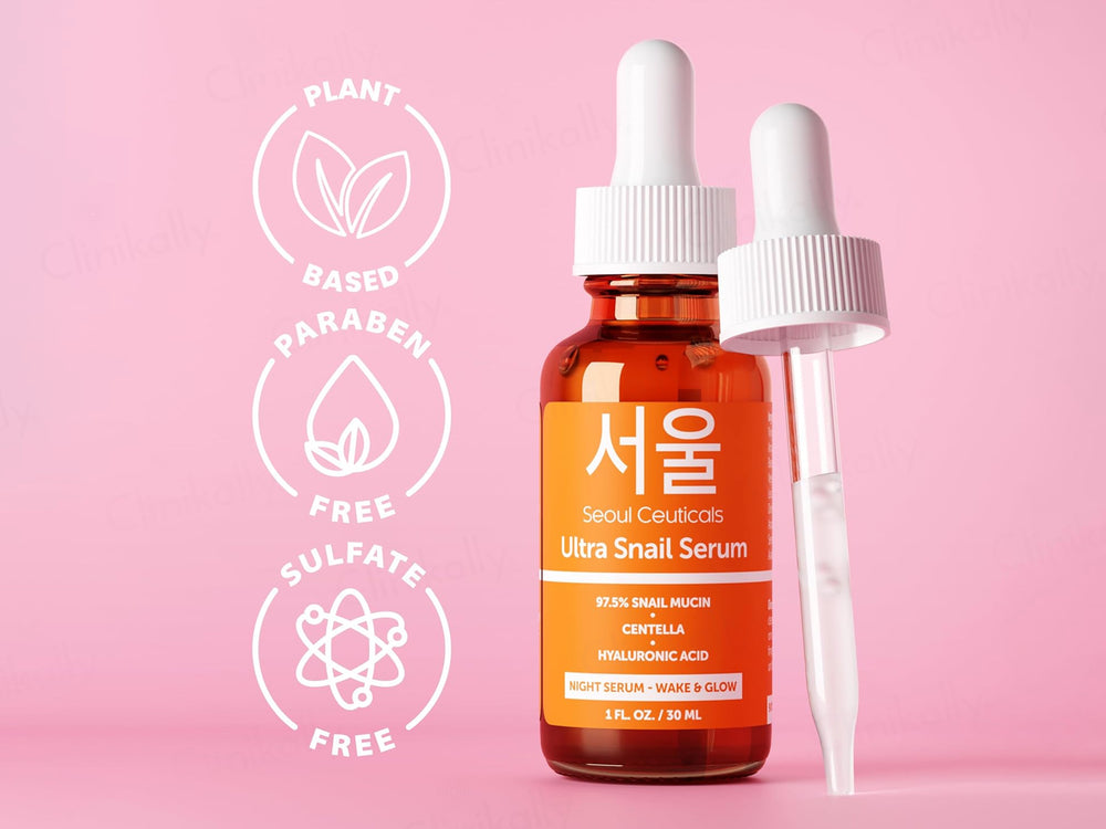 SeoulCeuticals Ultra Snail Mucin Night Face Serum