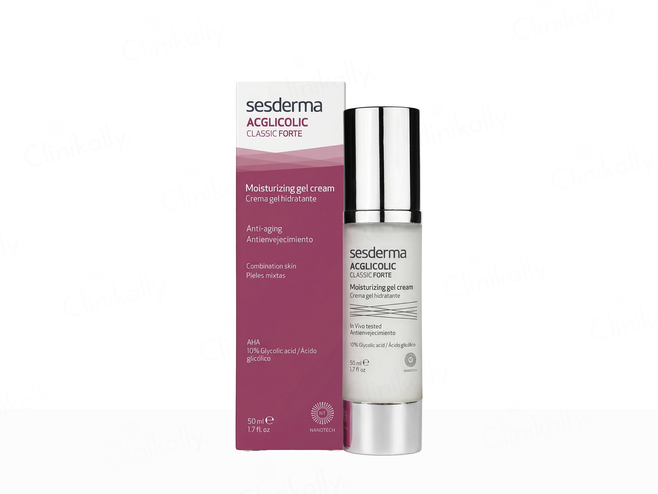 Sesderma Acglicolic Classic Forte Moisturizing Gel Cream